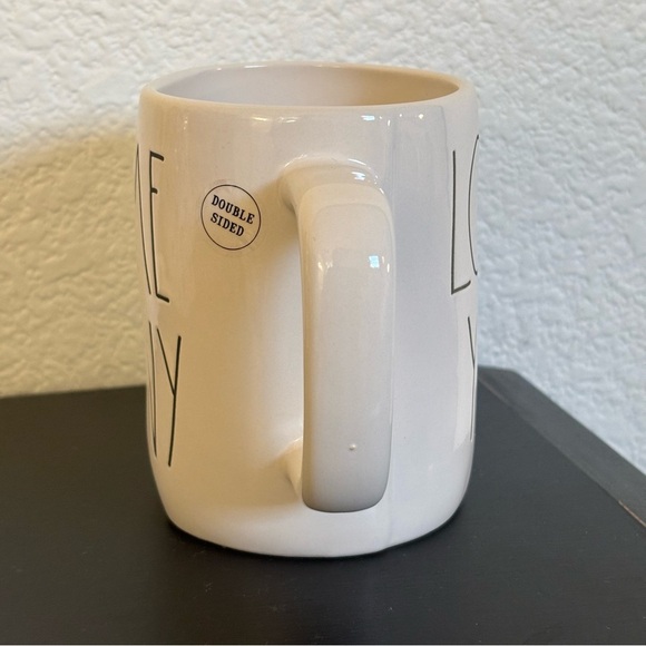 Rae Dunn Some Bunny Loves You Double Sided Coffee Tea Hot Chocolate NEW - Picture 3 of 6